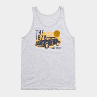 Retro 70s Vintage Car Tank Top